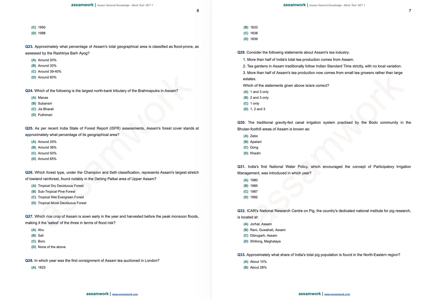 Assam General Knowledge Master Bundle
