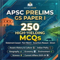 APSC Prelims 250 High Yielding MCQs eBook