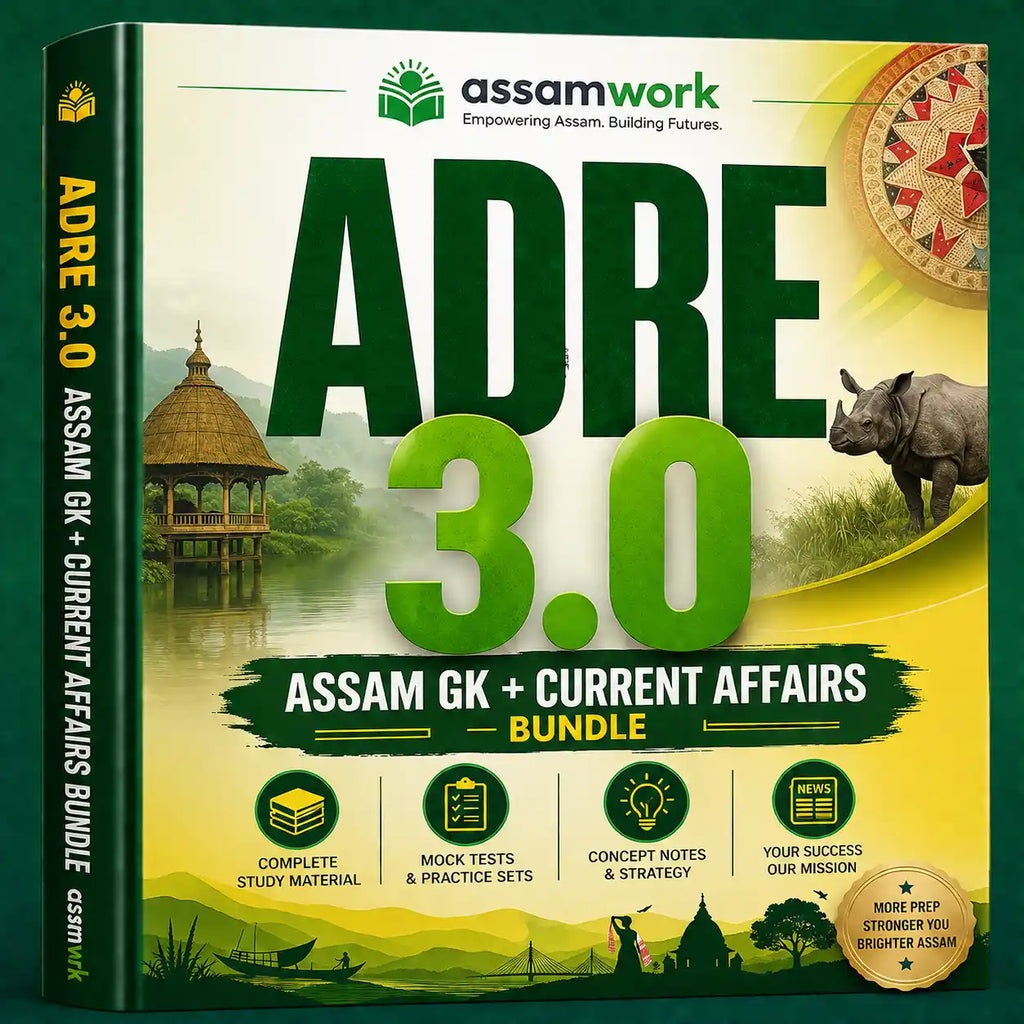 Assam GK + Current Affairs Bundle