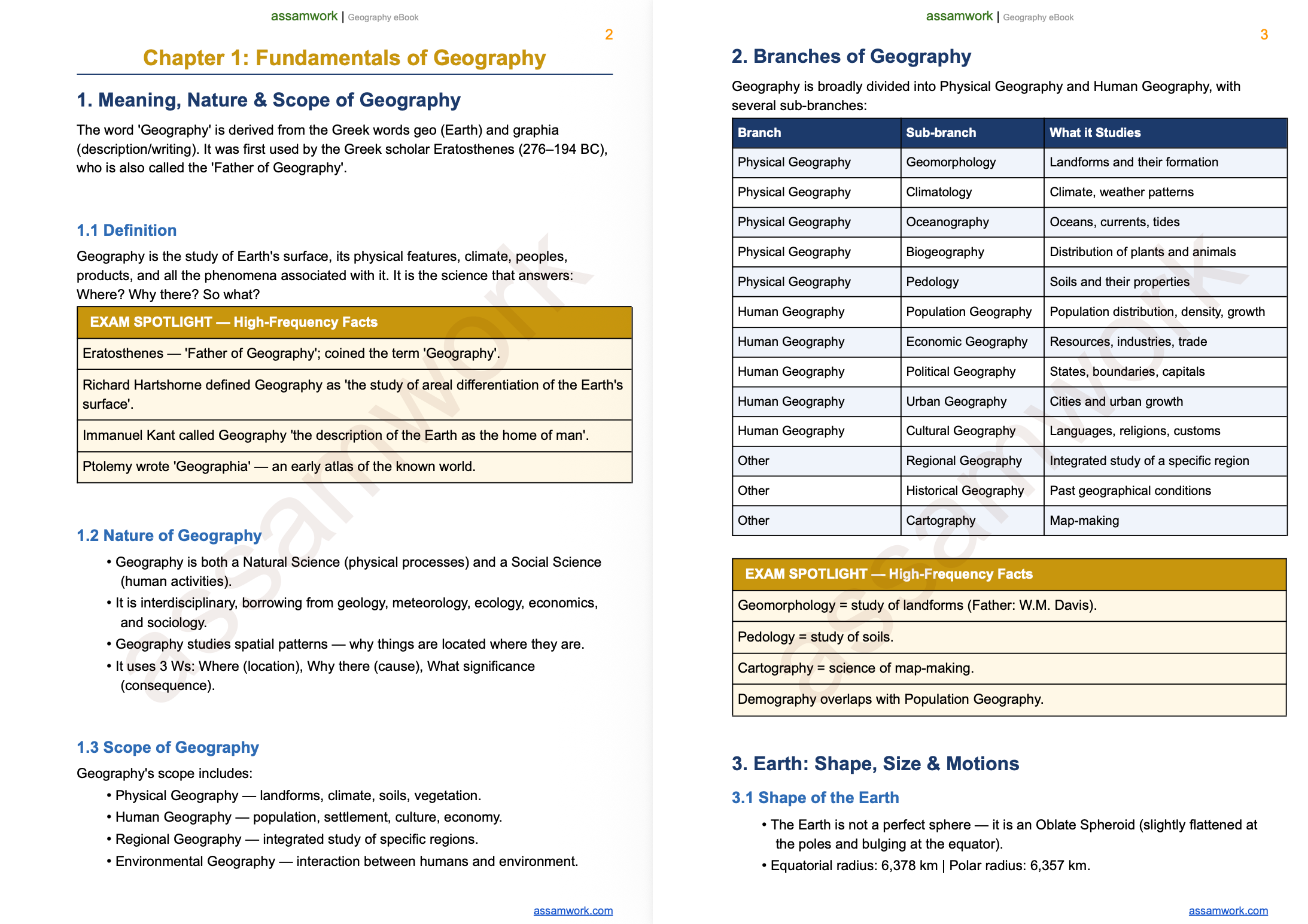 GEOGRAPHY MUSTER BUNDLE