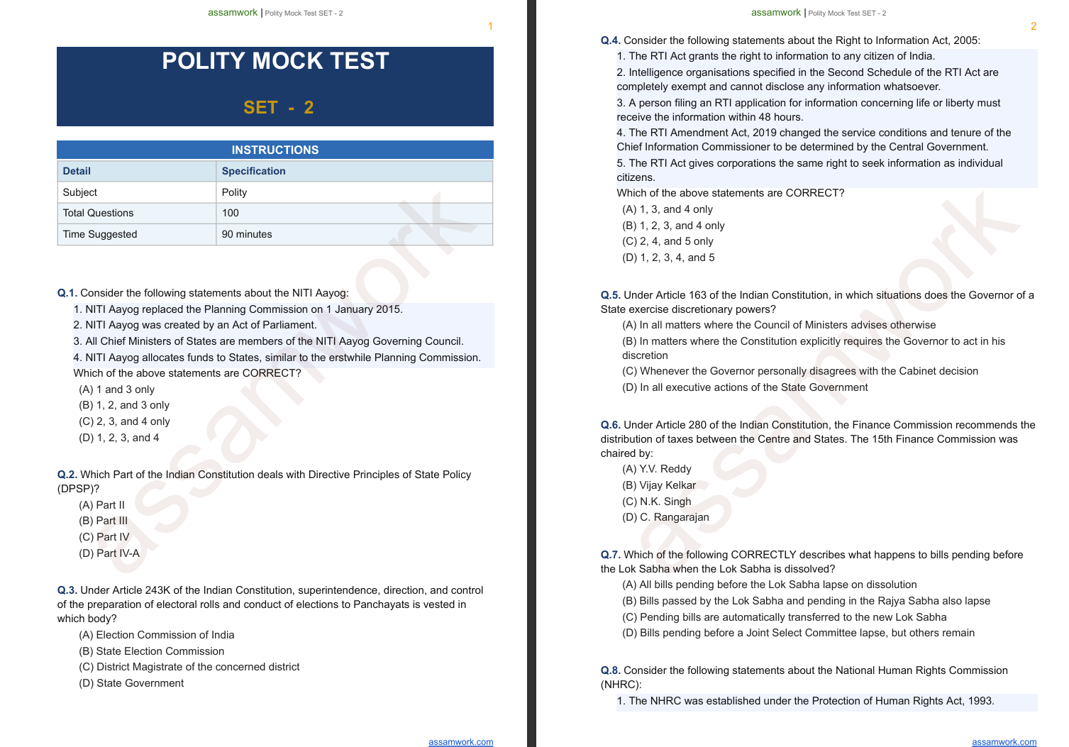 Polity Master Bundle
