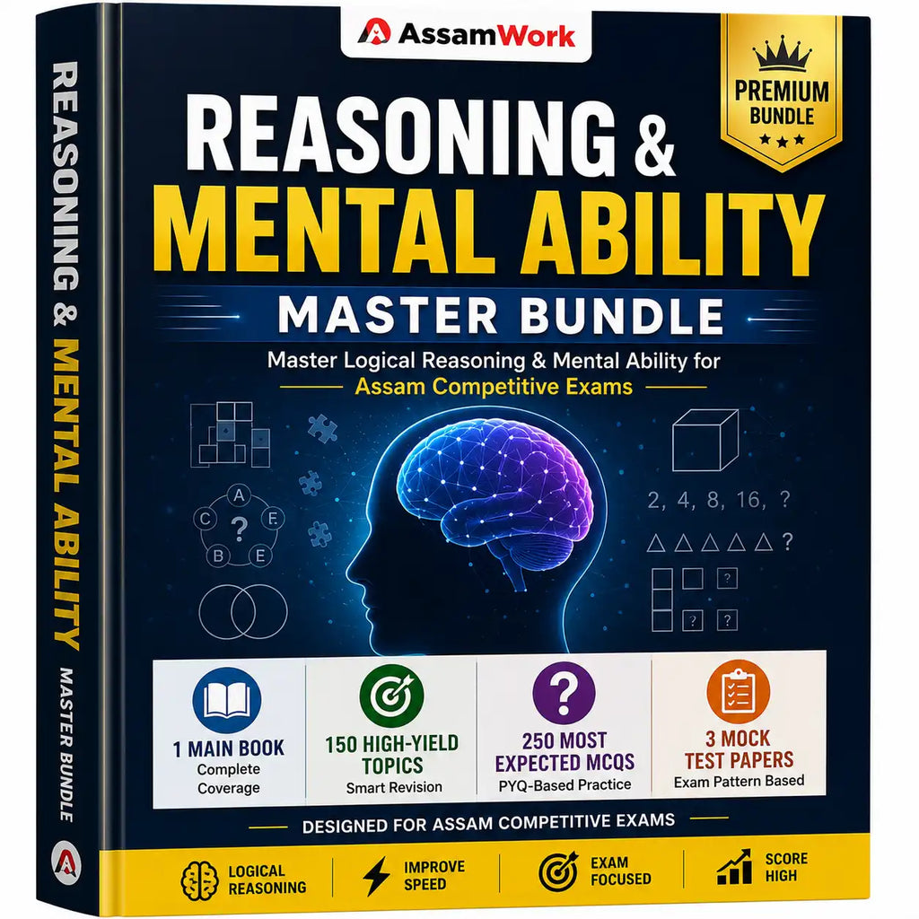 Cover image for reasoning and Mental Ability 