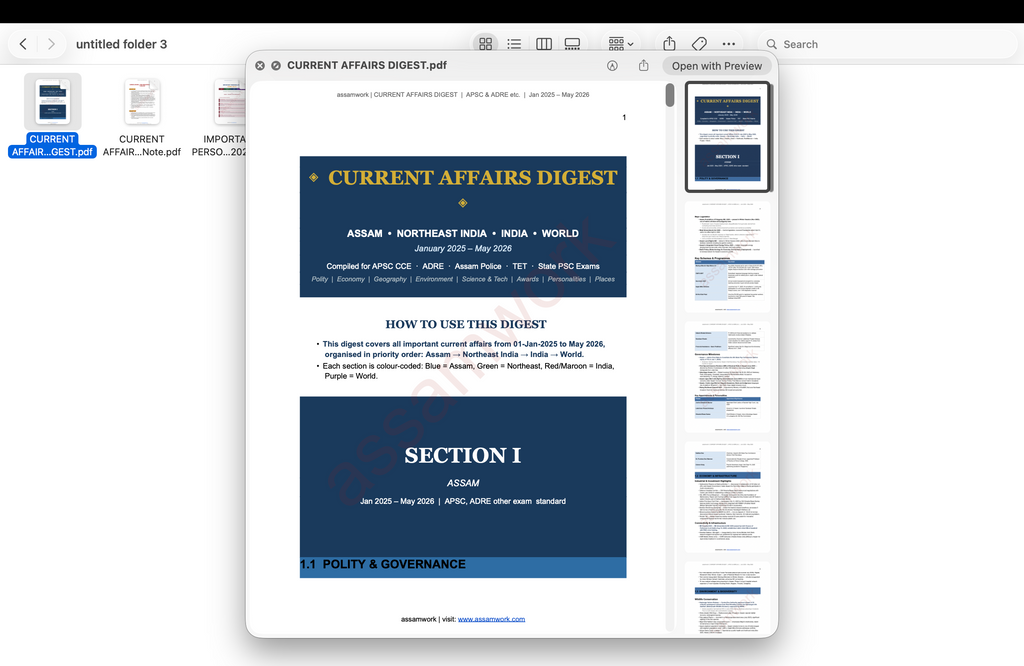 APSC Revision Kit