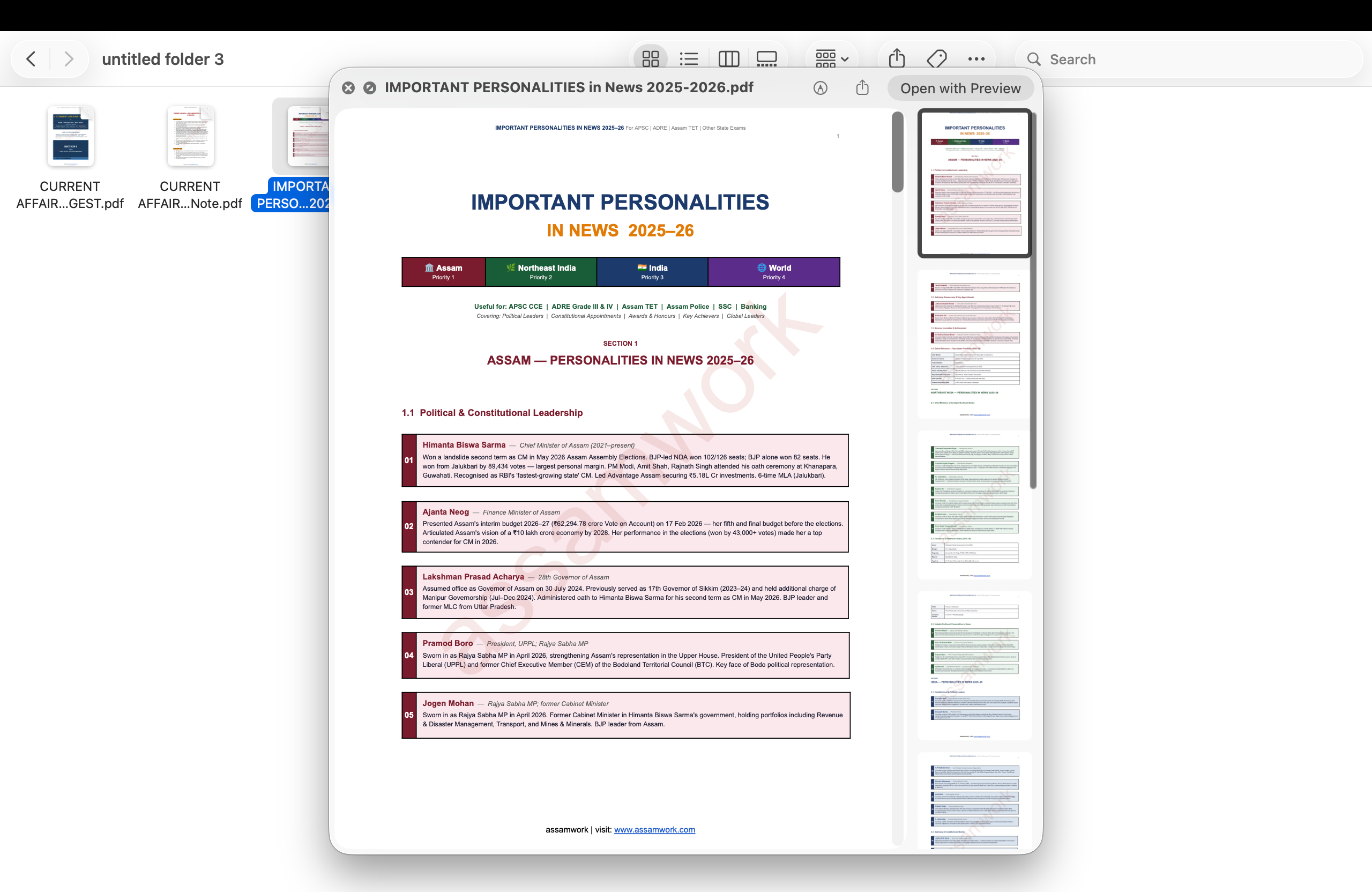 APSC Revision Kit