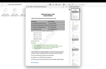 APSC Final Revision Kit 2025 | Complete Last-Minute Revision Bundle