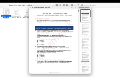 APSC Final Revision Kit 2025 | Complete Last-Minute Revision Bundle