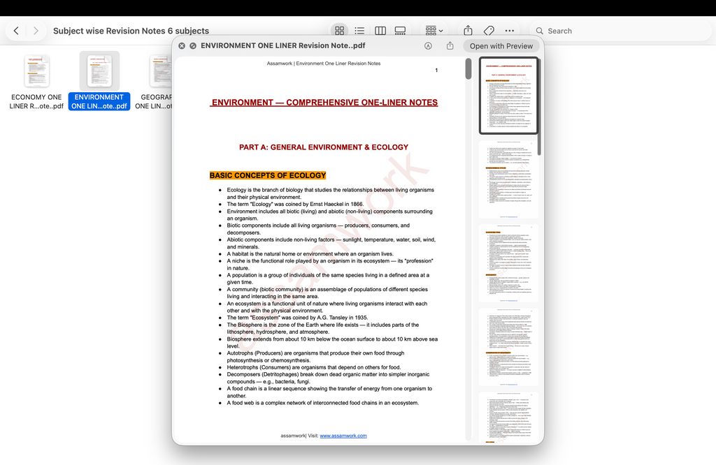 APSC Revision Kit
