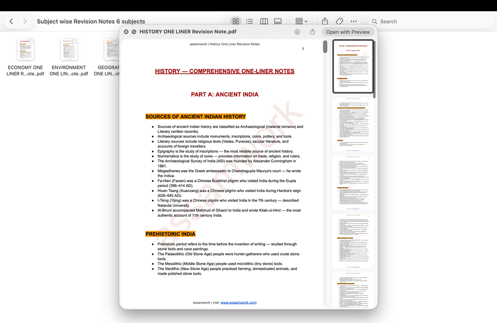 APSC Revision Kit