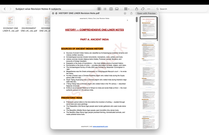 APSC Final Revision Kit 2025 | Complete Last-Minute Revision Bundle