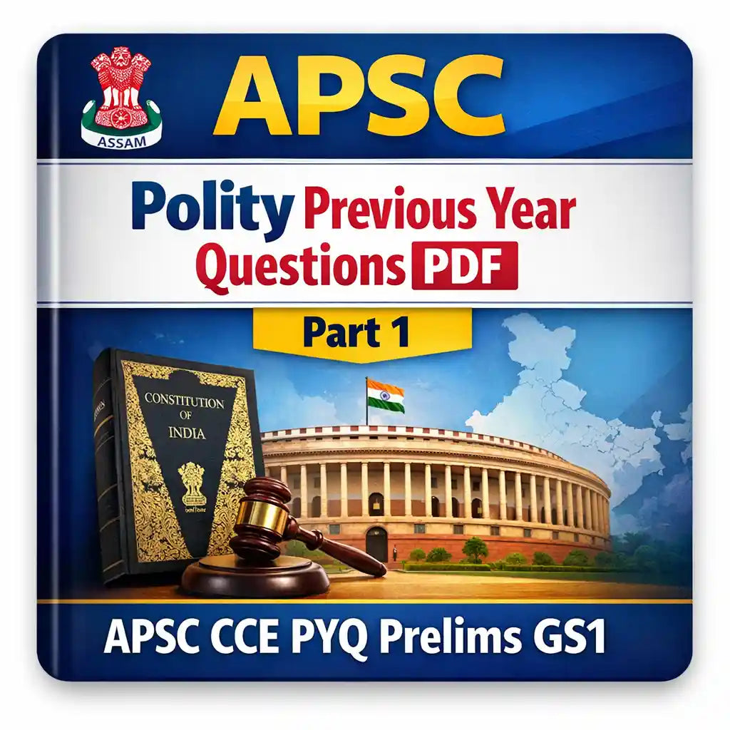 APSC previous year questions with solutions part 1